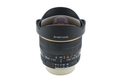 Samyang 8mm f3.5 Fish-Eye CS