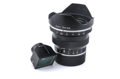 Carl Zeiss 18mm f4 Distagon T* ZM + 18mm T* Optical Viewfinder