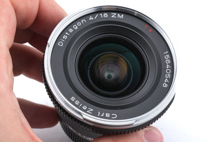 Carl Zeiss 18mm f4 Distagon T* ZM + 18mm T* Optical Viewfinder