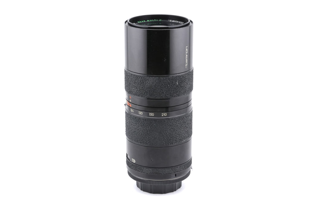 Tamron 85-210mm f4.5 BBAR Multi C. Zoom Macro + Adaptall - Pentax (M42) Adapter
