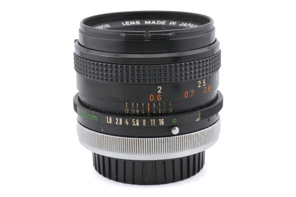 Canon 50mm f1.8 S.C.