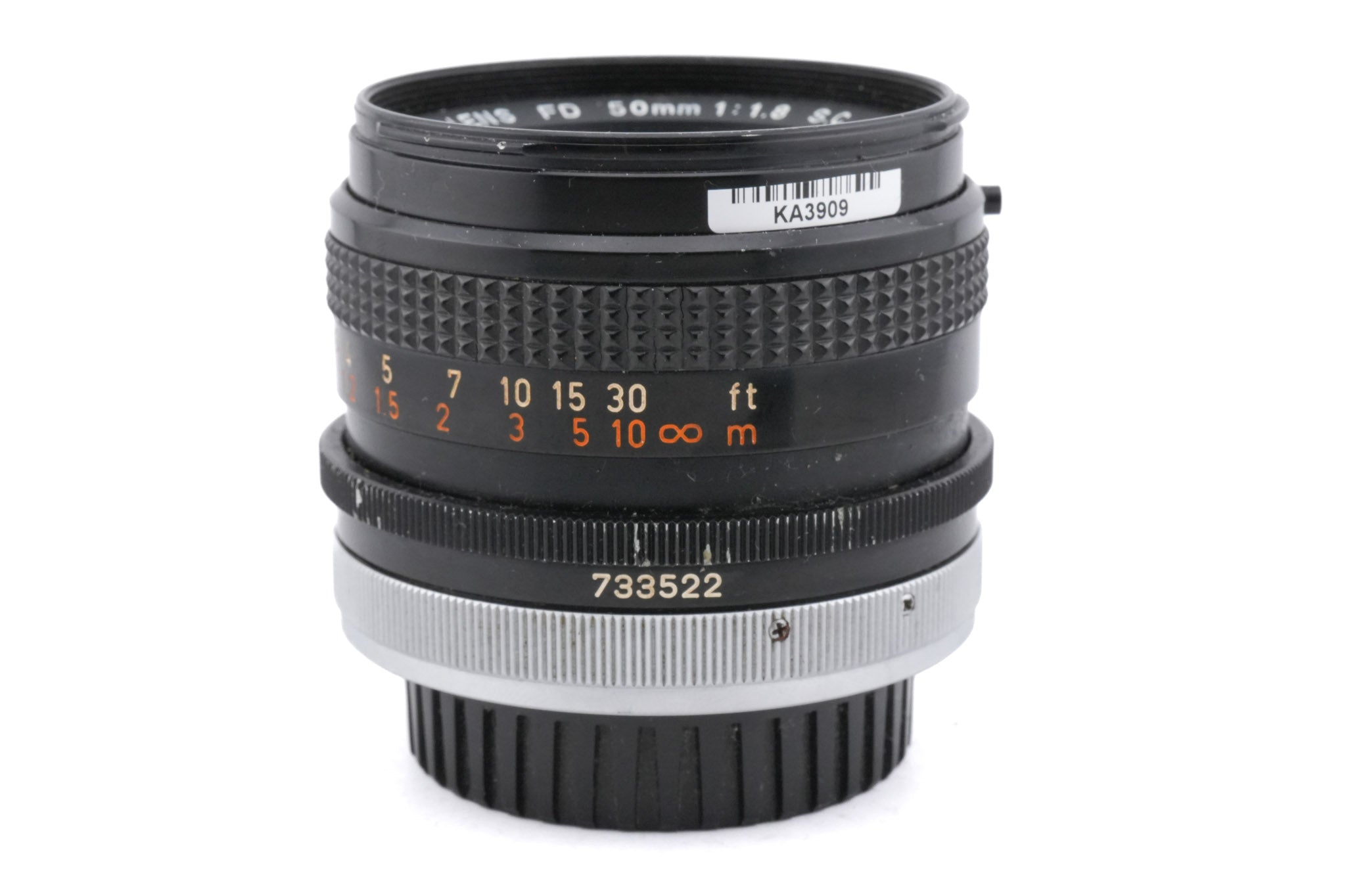 Canon 50mm f1.8 S.C.