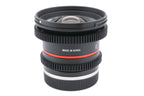 Samyang 12mm T2.2 NCS CS