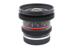 Samyang 12mm T2.2 NCS CS