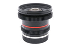 Samyang 12mm T2.2 NCS CS