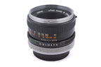 Canon 50mm f1.8 (Chrome Nose)