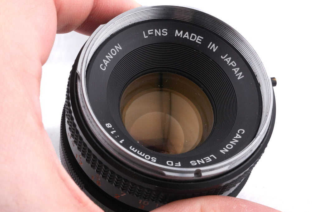 Canon 50mm f1.8 (Chrome Nose)