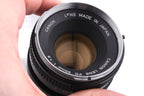 Canon 50mm f1.8 (Chrome Nose)