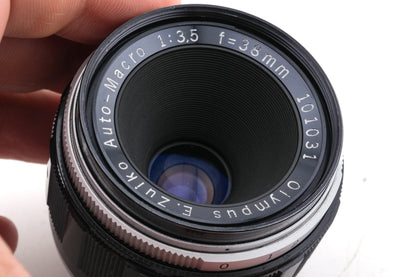 Olympus 38mm f3.5 E.Zuiko Auto-Macro