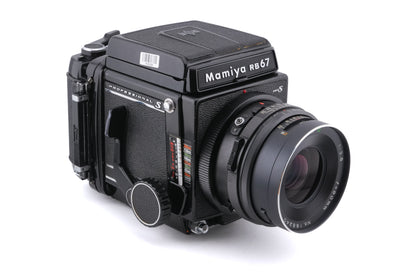 Mamiya RB67 Pro-S + 90mm f3.8 Sekor C + Waist Level Finder + 120 6x7 Pro-S Roll Film Holder