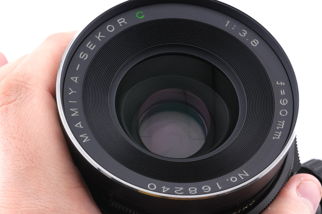 Mamiya RB67 Pro-S + 90mm f3.8 Sekor C + Waist Level Finder + 120 6x7 Pro-S Roll Film Holder