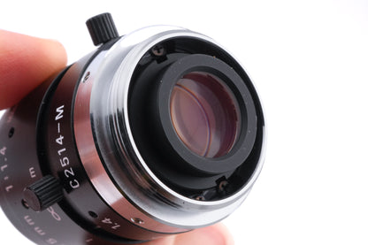 Pentax 25mm f1.4 TV Lens C2514-M