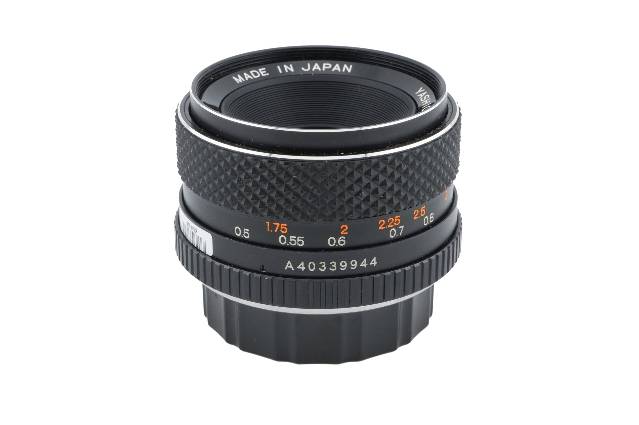 Yashica 50mm f1.9 DSB