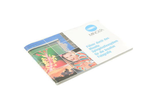 Minolta A Guide To The Minolta SLR System of Creative Photography