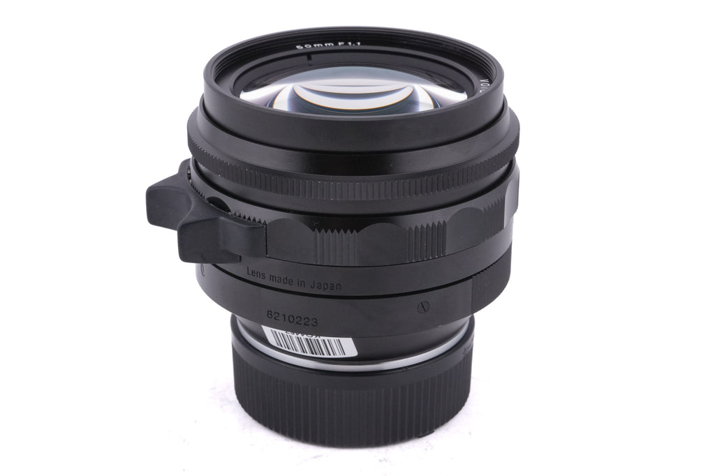 Voigtländer 50mm f1.1 Nokton