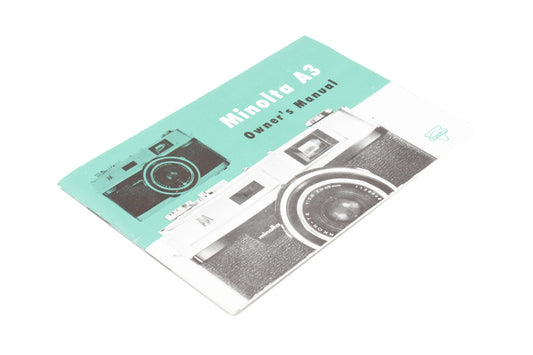 Minolta A3 Instructions