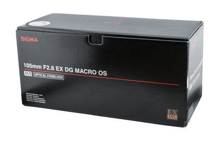 Sigma 105mm f2.8 EX DG Macro HSM OS