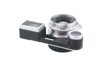 Leica 35mm f2 Summicron (Type I, Goggles) (8-Element) (Silver, SAMWO / 11108)