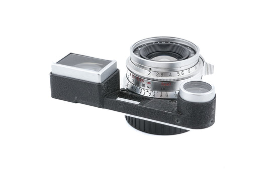 Leica 35mm f2 Summicron (Type I, Goggles) (8-Element) (Silver, SAMWO / 11108)