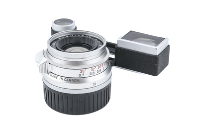 Leica 35mm f2 Summicron (Type I, Goggles) (8-Element) (Silver, SAMWO / 11108)