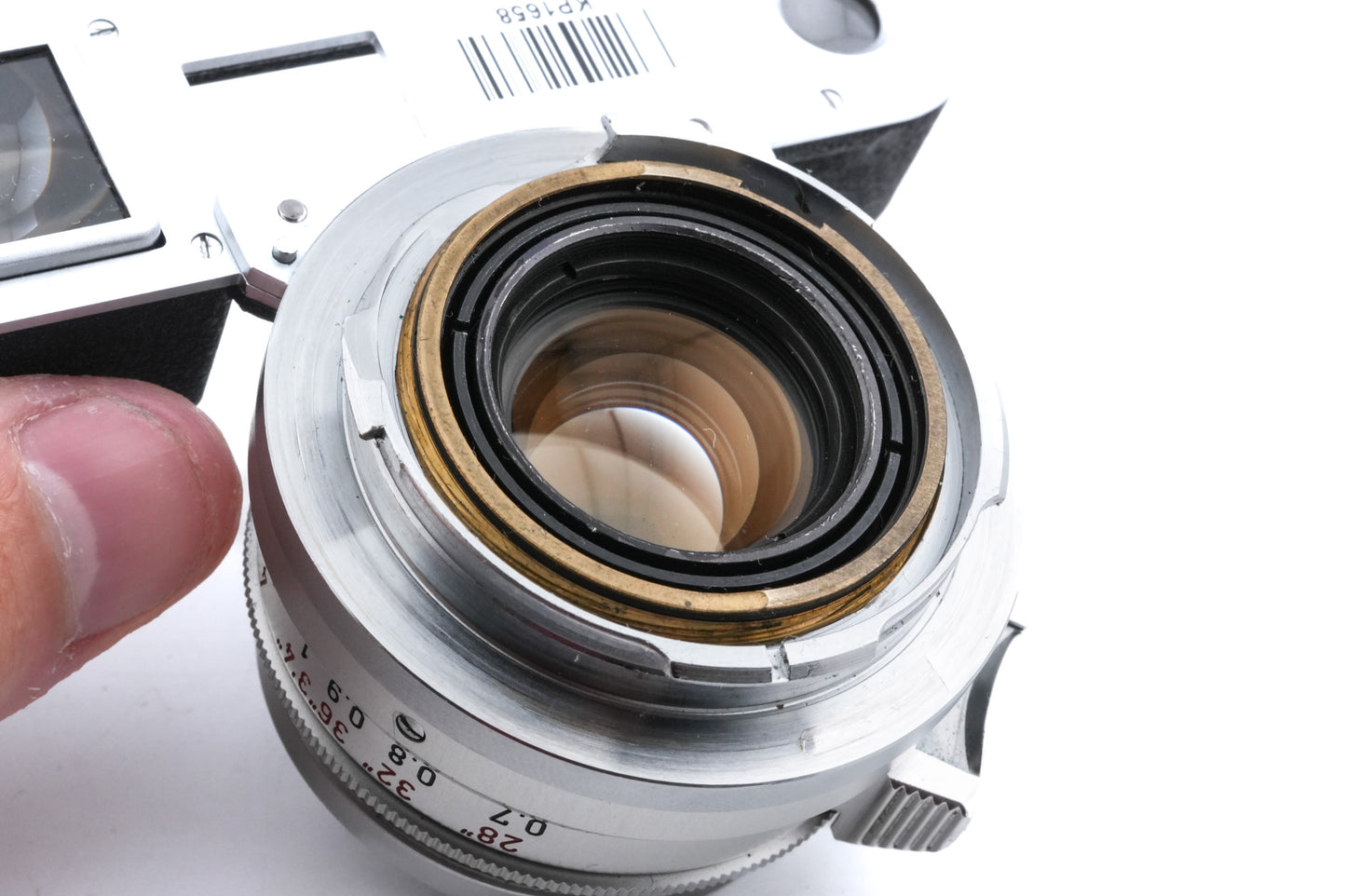 Leica 35mm f2 Summicron (Type I, Goggles) (8-Element) (Silver, SAMWO / 11108)