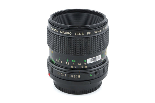 Canon 50mm f3.5 Macro FDn