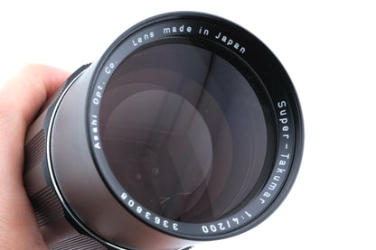 Pentax 200mm f4 Super-Takumar