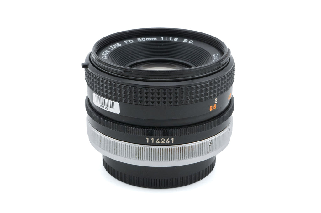 Canon 50mm f1.8 S.C.