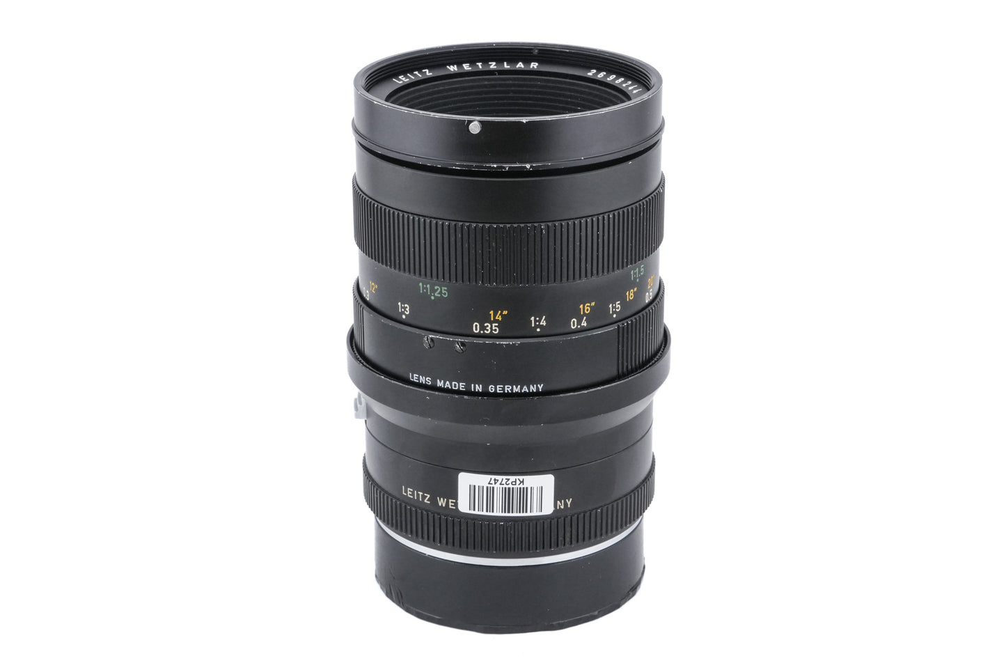 Leica 60mm f2.8 Macro-Elmarit-R (2-Cam) (11205) + R Macro Adapter (14198)