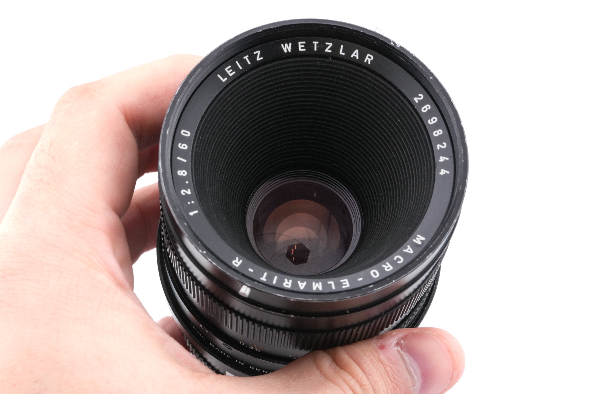 Leica 60mm f2.8 Macro-Elmarit-R (Type I) (2-Cam) (11205) + R Macro Adapter (14198)