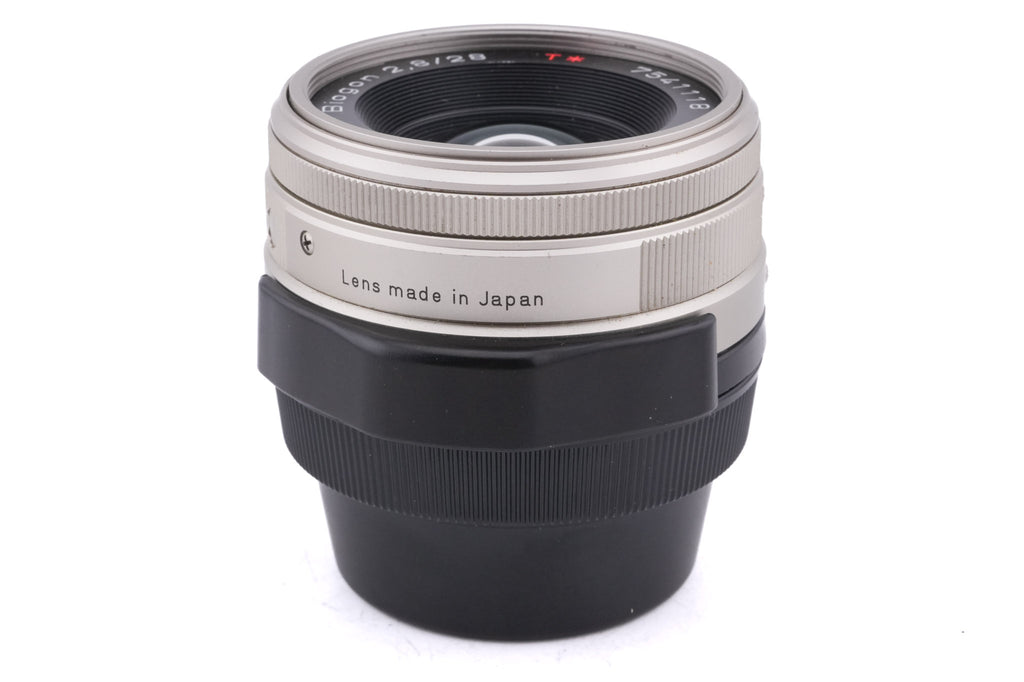 Carl Zeiss 28mm f2.8 Biogon T*