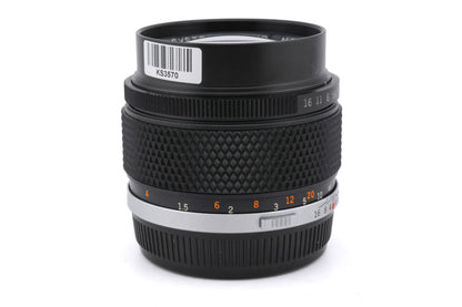 Olympus 85mm f2 Zuiko MC Auto-T