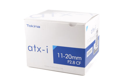 Tokina 11-20mm f2.8 CF ATX-i
