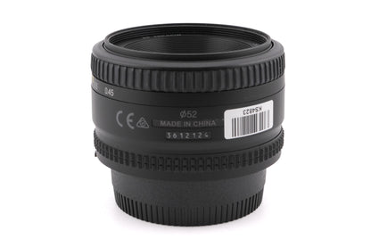 Nikon 50mm f1.8 AF Nikkor D