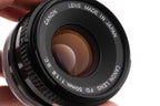 Canon 50mm f1.8 S.C.