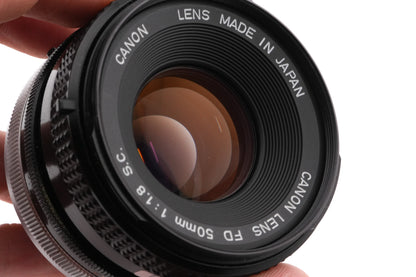 Canon 50mm f1.8 S.C.