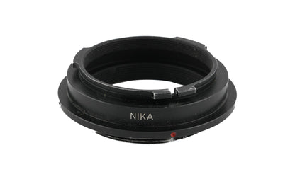 Novoflex Nikon F - Novoflex Universal Bellows (NIKA) Adapter