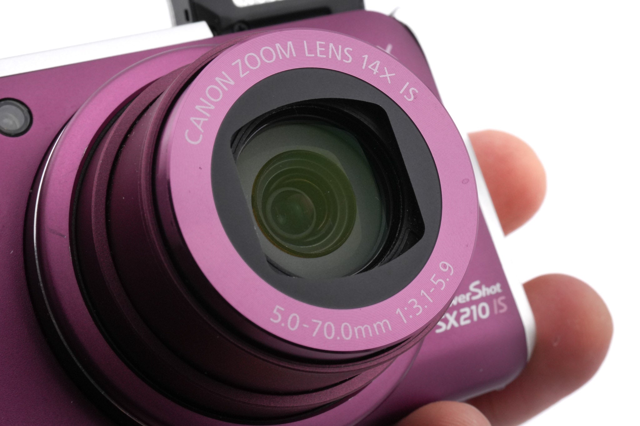 現状 Canon PowerShot SX210 IS パープル デジタルカメラ 楽天市場】Canon キヤノン デジタルカメラ PowerShot SX210 IS