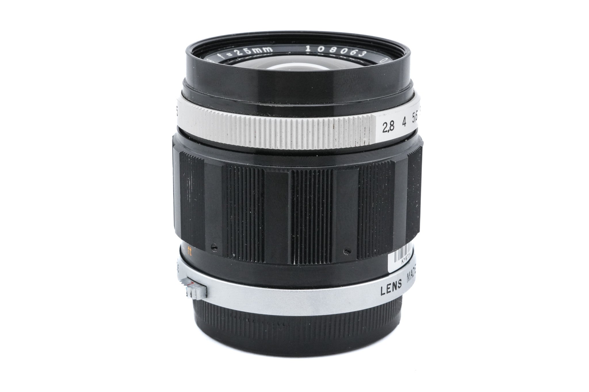 Olympus 25mm f2.8 G.Zuiko Auto-W – Kamerastore