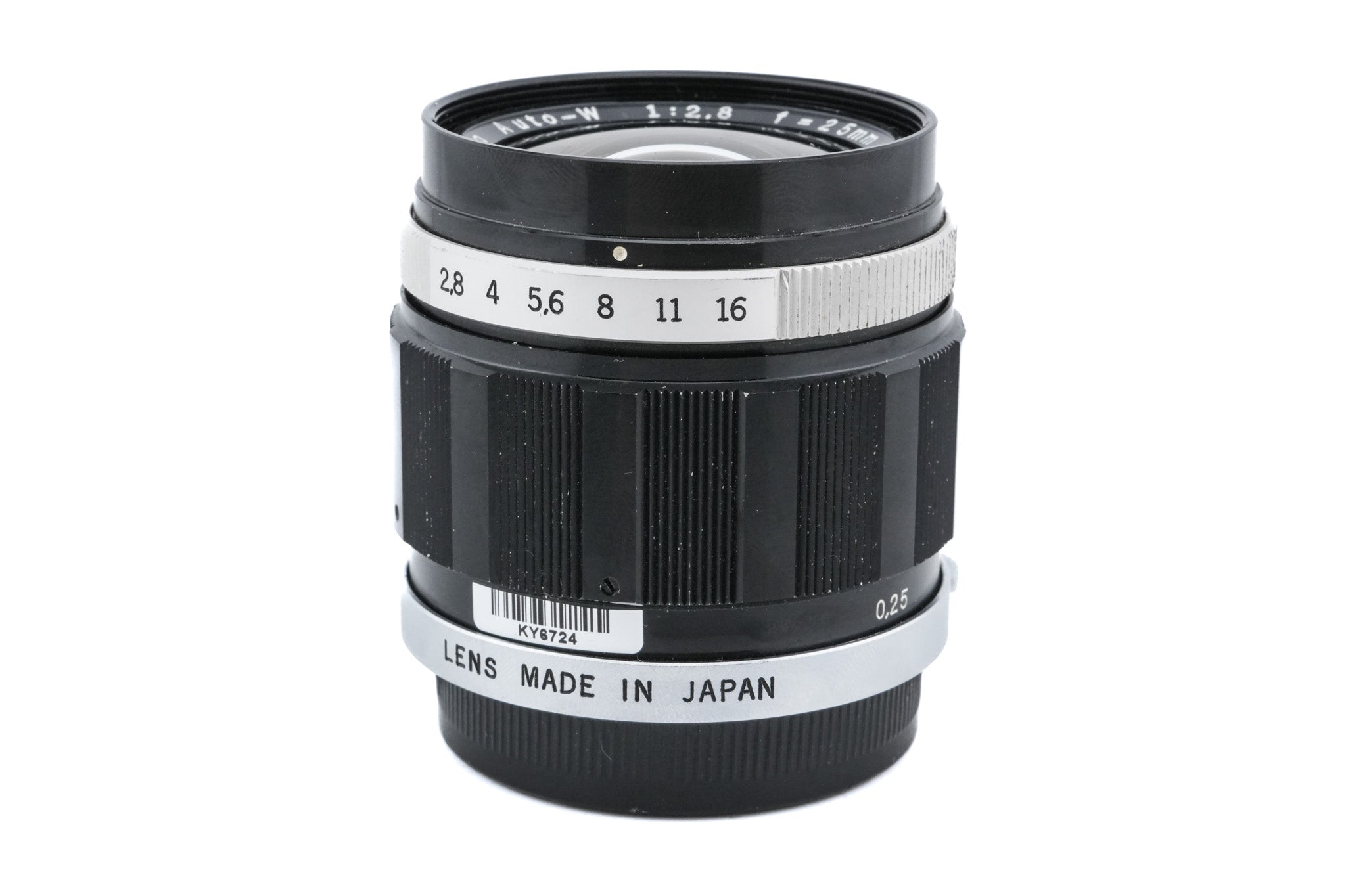 【L2300】 OLYMPUS G.ZUIKO Auto-W 25mm 2.8 Olympus 25mm f2.8 G.Zuiko Auto-W – Kamerastore
