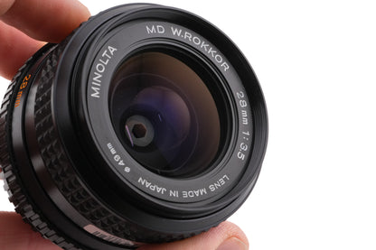 Minolta 28mm f3.5 MD
