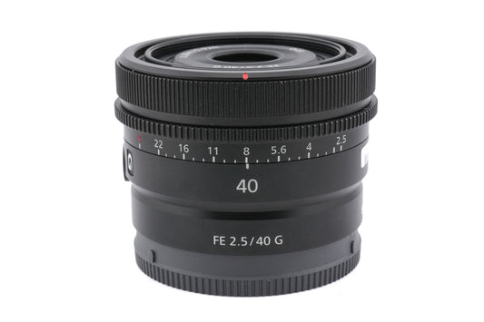 Sony 40mm f2.5 G (SEL40F25G)