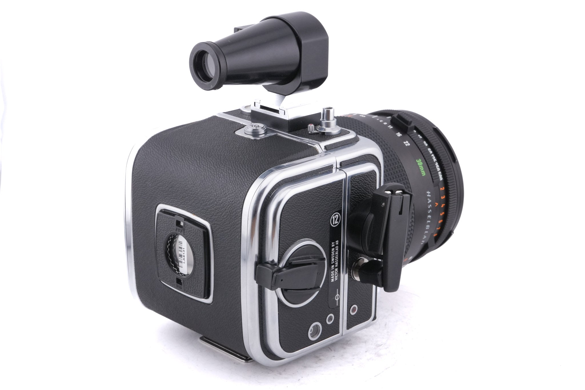 Hasselblad SWC/M (Biogon CF T*) (Type I) (Silver, 10050) + A12 Film Magazine (Silver, 30074) + SWC Viewfinder (52035/TISOC)