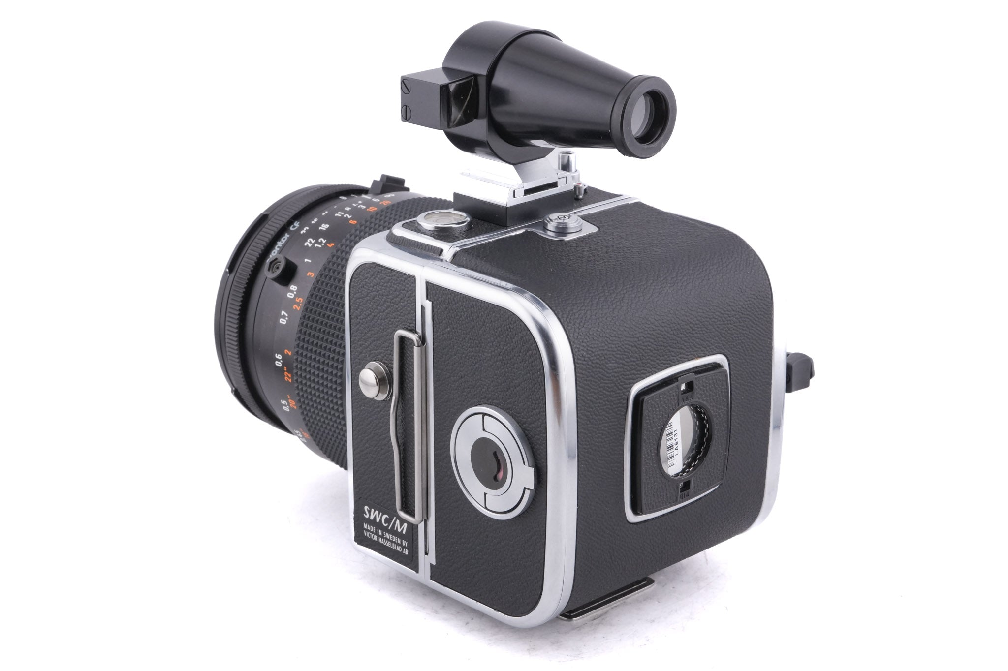 Hasselblad SWC/M (Biogon CF T*) (Type I) (Silver, 10050) + A12 Film Magazine (Silver, 30074) + SWC Viewfinder (52035/TISOC)