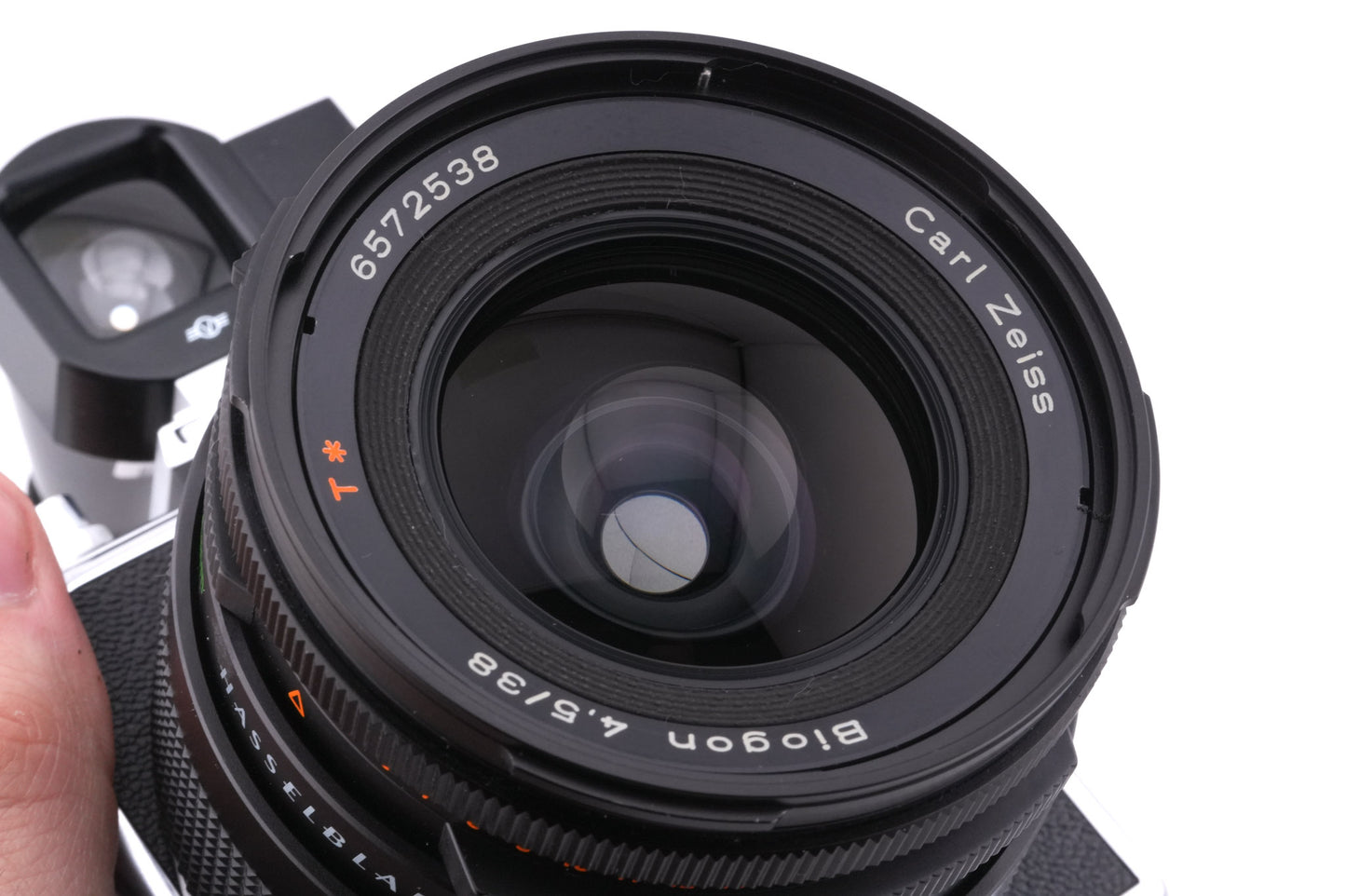 Hasselblad SWC/M (Biogon CF T*) (Type I) (Silver, 10050) + A12 Film Magazine (Silver, 30074) + SWC Viewfinder (52035/TISOC)