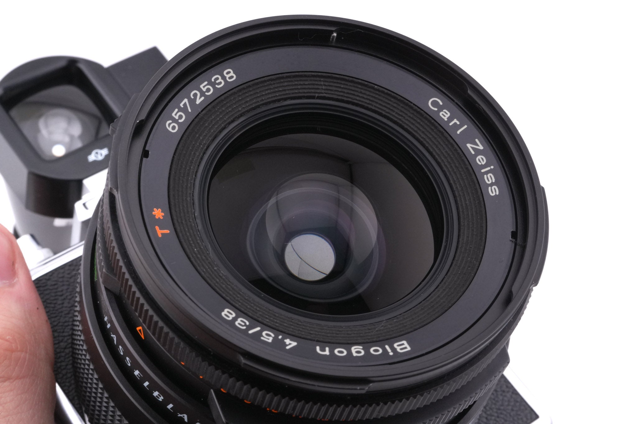 Hasselblad SWC/M (Biogon CF T*) (Type I) (Silver, 10050) + A12 Film Magazine (Silver, 30074) + SWC Viewfinder (52035/TISOC)