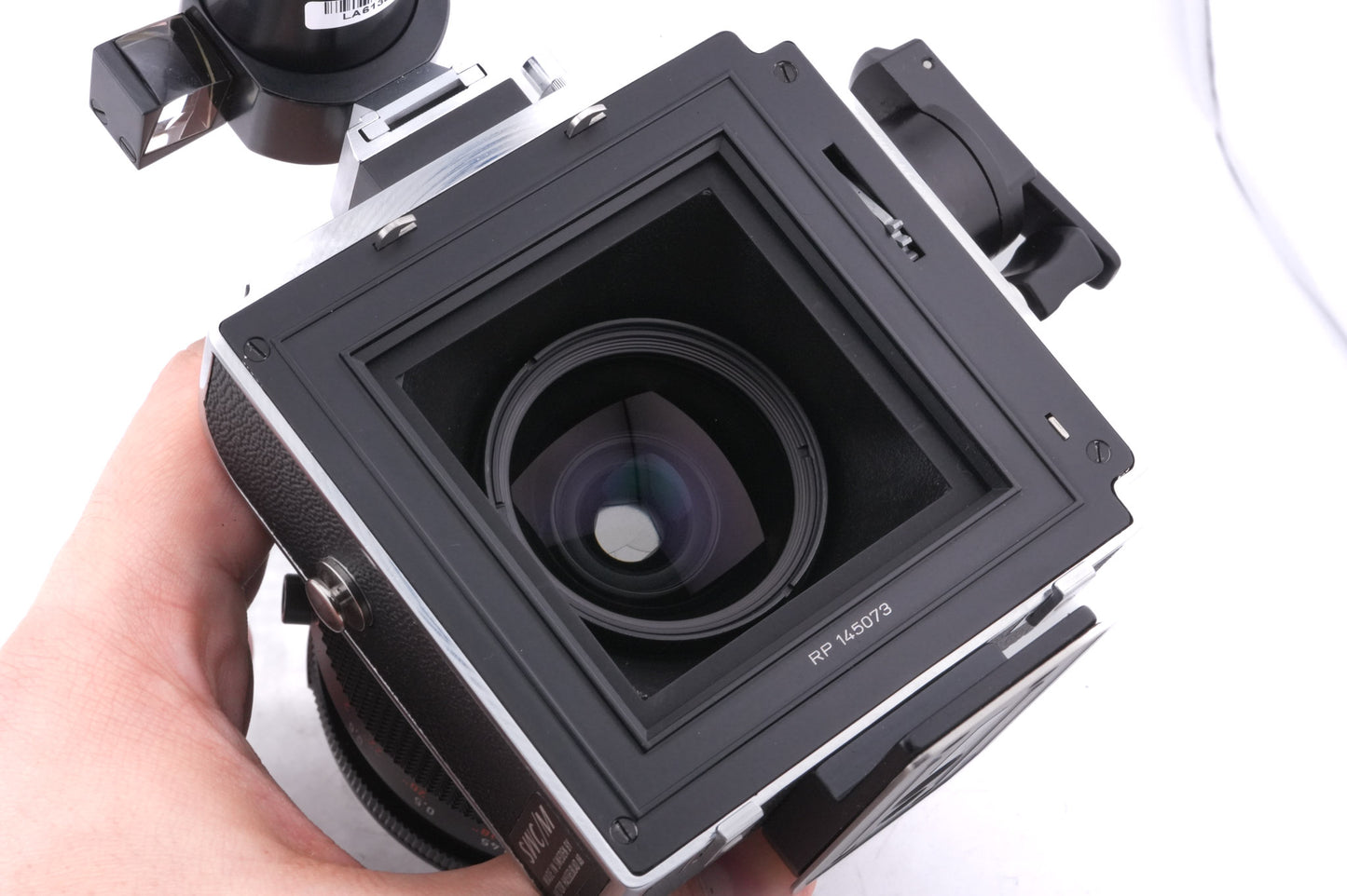 Hasselblad SWC/M (Biogon CF T*) (Type I) (Silver, 10050) + A12 Film Magazine (Silver, 30074) + SWC Viewfinder (52035/TISOC)