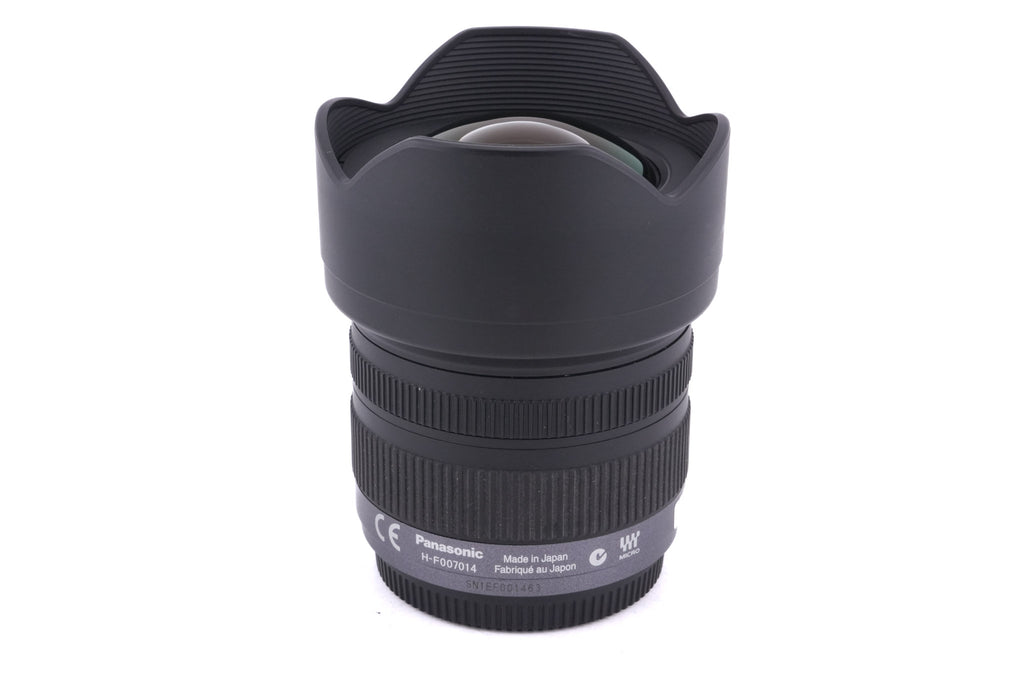 Panasonic 7-14mm f4 Lumix G Vario ASPH. (H-F007014)