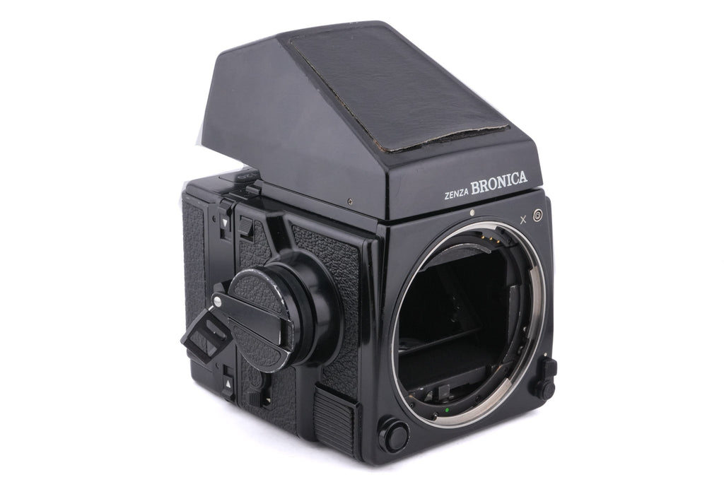 Zenza Bronica GS-1 + 120 Film Back GS (6x6) + AE Prism