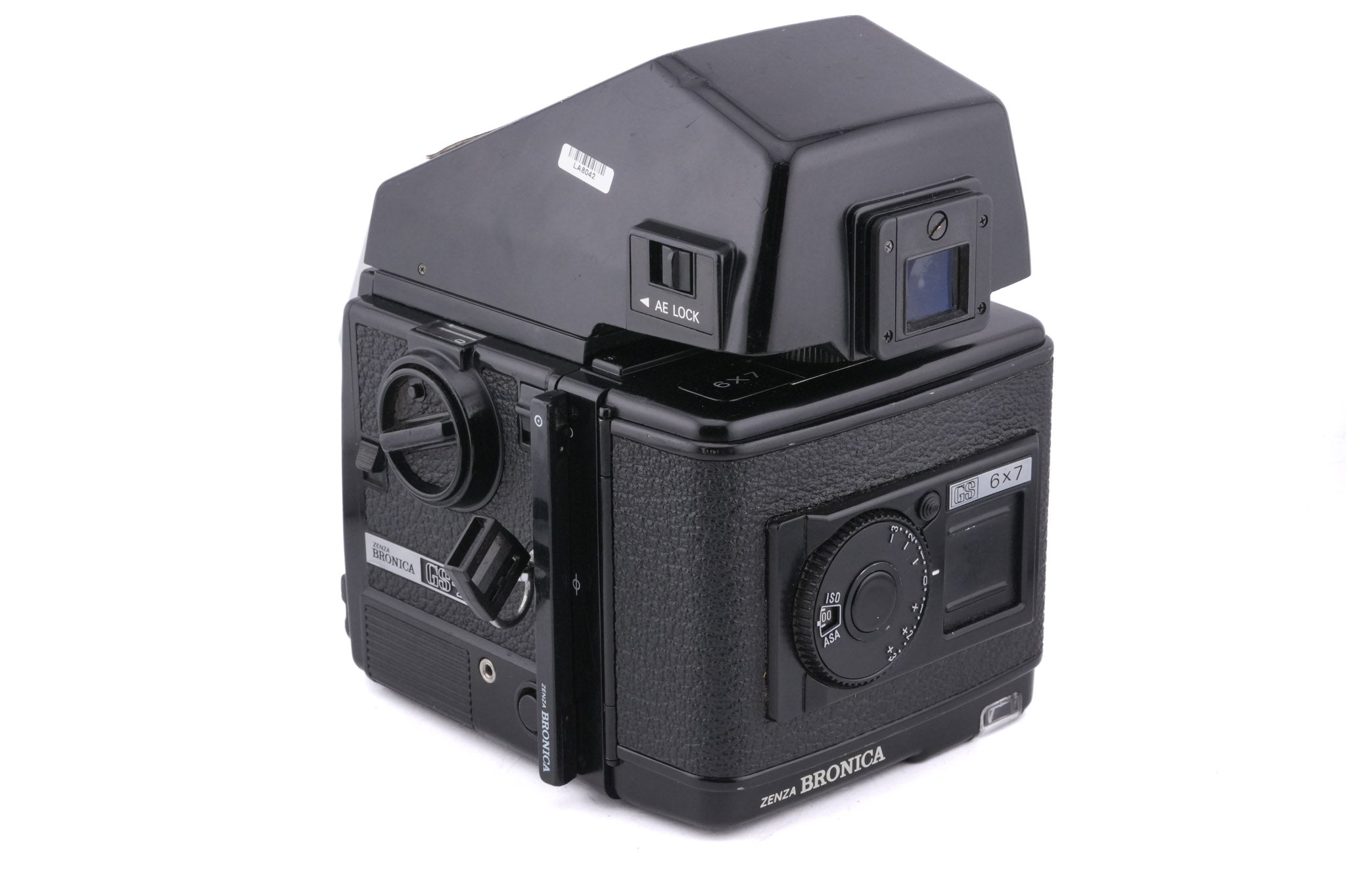 Zenza Bronica GS-1 + 120 Film Back GS (6x6) + AE Prism